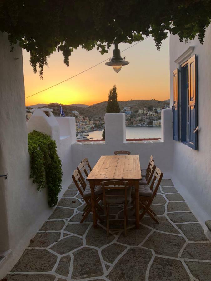 Plesner House, Symi Greece Vila Exterior foto